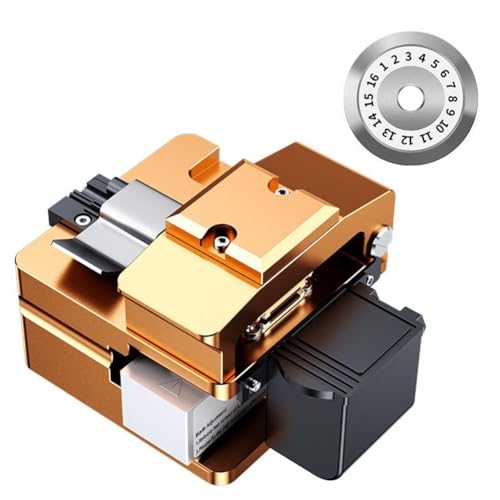 Uxsjakjsd S09 Faser -Optik Cleaver+ Klinge Faserkaltanschlussschneider Licht Leichtfaser Fusion Splicer mit Staubbehälter Uxsjakjsd S09 Faser -Optik Cleaver+ Klinge Faserkaltanschlussschneider Licht Leichtfaser Fusion Splicer mit Staubbehälter von Uxsjakjsd
