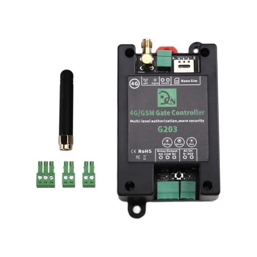 Uxsjakjsd Smart Model GSM Fernbedienungsrelais -Schalter 2G Mobiltelefon Steuerelement GSM LOCK OPPERER von Uxsjakjsd