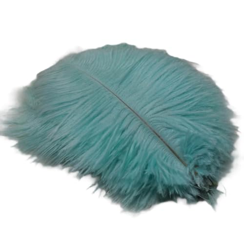 Uxsjakjsd Straußenfedern Bühnenauftritte Handgefertigte DIY Schmuckdekorationen Blau & Grün von Uxsjakjsd