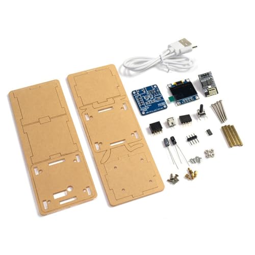 Uxsjakjsd Unterstützung Von 2,4G WiFi -Netzwerk ESP8266 Mini Electronic Clock DIY Kit 0,96 - -OLED -Display mit Case Lötkit Uxsjakjsd Unterstützung Von 2,4G WiFi -Netzwerk ESP8266 Mini Electronic Clock DIY Kit 0,96 - -OLED -Display mit Case Lötkit von Uxsjakjsd