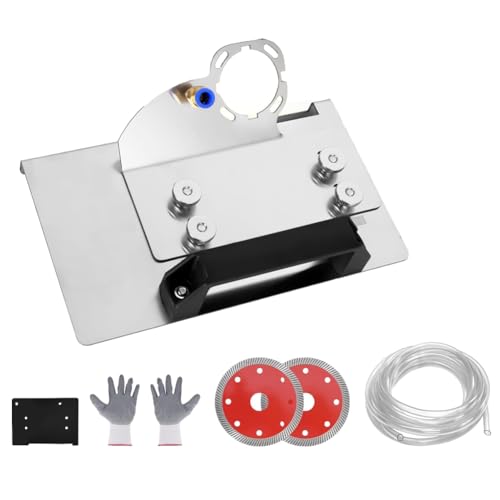 Uxsjakjsd Winkelschleifer-Ständer-Set, 6-Teilig zum 45°-Fasenschneiden Von Fliesen, Winkelschleifer-Ständer-Schleifhalter, für Winkelschleifer Vom Typ 100 Uxsjakjsd Winkelschleifer-Ständer-Set, 6-Teilig zum 45°-Fasenschneiden Von Fliesen, Winkelschleifer-Ständer-Schleifhalter, für Winkelschleifer Vom Typ 100 von Uxsjakjsd