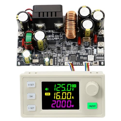 Uxsjakjsd XY12522 CNC DC Einstellbares Stabilisiertes Netzteil Konstantspannungs- und Strommodul 125 V/2000 W Farbbildschirmanzeige Uxsjakjsd XY12522 CNC DC Einstellbares Stabilisiertes Netzteil Konstantspannungs- und Strommodul 125 V/2000 W Farbbildschirmanzeige von Uxsjakjsd