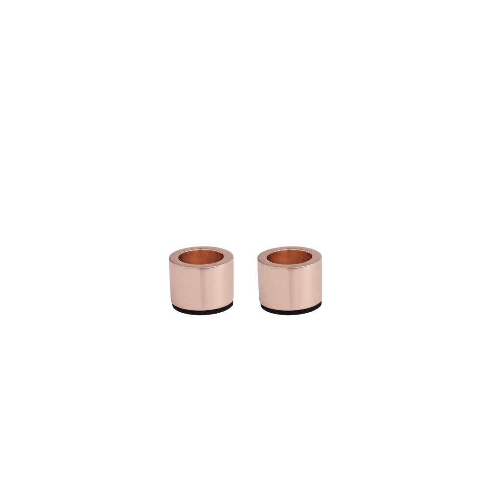 Uyuni Lighting - Light Candle Holder Taper 2 psc. Rose Gold Uyuni Lighting von Uyuni