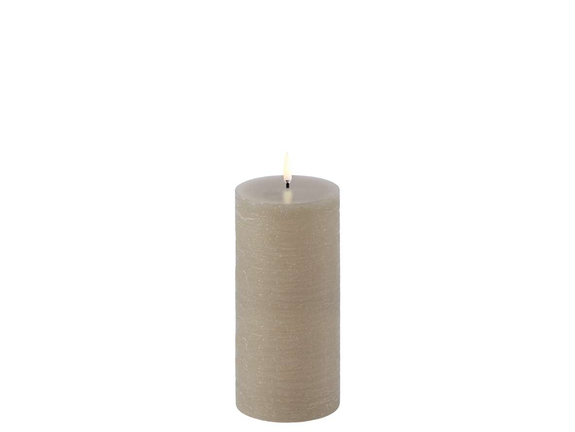 Uyuni Lighting - Kerzen LED 7,8x15,2 cm Rustic Sandstone Uyuni Lighting von Uyuni