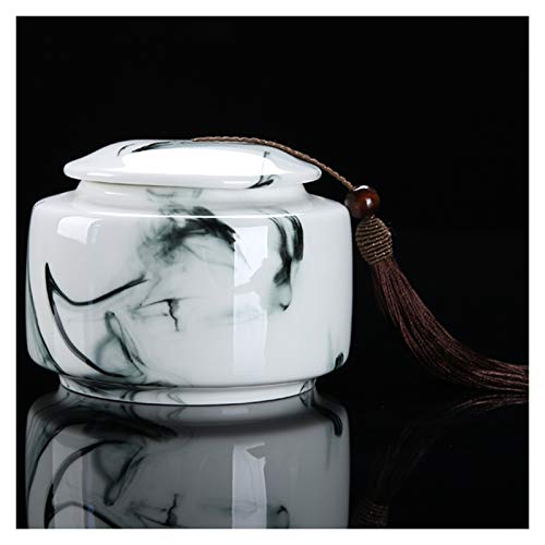 Uziqueif Marble Keepsake Urn, Schöne Keramik Denkmäler, for Kleine Haustier Hund Katze Asche Begräbnis Beerdigung Urnen,Teedosen, Luftdichte Dosen, Teelagerung,A Uziqueif Marble Keepsake Urn, Schöne Keramik Denkmäler, for Kleine Haustier Hund Katze Asche Begräbnis Beerdigung Urnen,Teedosen, Luftdichte Dosen, Teelagerung,A von Uziqueif
