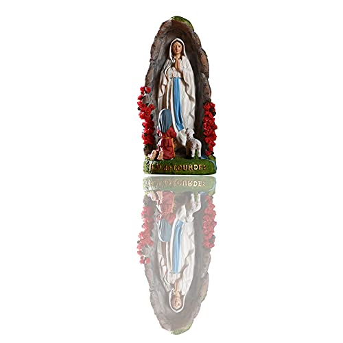 Uziqueif Maria Madonna Figur Deko Skulptur, Heilige Mutter der Jesus - 20cm Statue Groß Für Garten,Wohnzimmer Schlafzimmer Dekoration Skulpturen, Geschenkidee,Madonna von Uziqueif