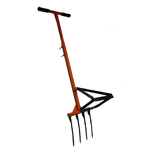 Uzman-Versand Doppelgrabegabel 4-Zähne Bodenkralle Erdkralle Spate Gartenspate Bodenkultivierer Bio Lüfter - Grubber Sauzahn Broadfork 8kg Orange Metall Manuell Uzman-Versand Doppelgrabegabel 4-Zähne Bodenkralle Erdkralle Spate Gartenspate Bodenkultivierer Bio Lüfter - Grubber Sauzahn Broadfork 8kg Orange Metall Manuell von Uzman-Versand