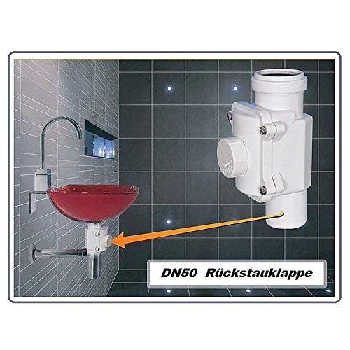 SENKRECHT Rückstauverschluss Ø DN50 nur für senkrechte Montage... Rückstauklappe, Rückstausperre, Rückstausicherung Abwasserrohr, Kanalrohr, Kanal, Rückflusssperre Rattenstop Rattenschutz, vertikal SENKRECHT Rückstauverschluss Ø DN50 nur für senkrechte Montage... Rückstauklappe, Rückstausperre, Rückstausicherung Abwasserrohr, Kanalrohr, Kanal, Rückflusssperre Rattenstop Rattenschutz, vertikal von Uzman-Versand