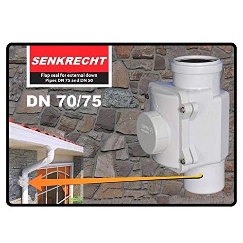 SENKRECHT Rückstauverschluss Ø DN75 nur für senkrechte Montage. Rückstauklappe, Rückstausperre, Rückstausicherung Abwasserrohr, Kanalrohr, Kanal, Rückflusssperre Rattenstop Rattenschutz, vertikal SENKRECHT Rückstauverschluss Ø DN75 nur für senkrechte Montage. Rückstauklappe, Rückstausperre, Rückstausicherung Abwasserrohr, Kanalrohr, Kanal, Rückflusssperre Rattenstop Rattenschutz, vertikal von Uzman-Versand