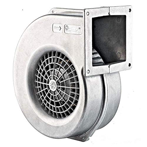 Uzman-Versand AG120E Industrie ALU Radiallüfter Radialventilator Zentrifugal Radial Gebläse, Lüfter, Ventilator Motorgebläse Kühlung Industrieventilator Industriegebläse von Uzman
