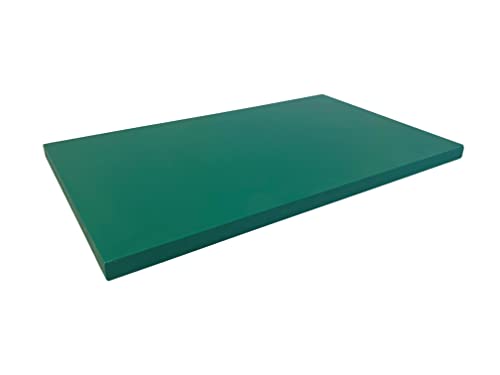 PREMIUM Schneidbrett (Grün) Küchenbrett Arbeitsplatte Schneidbretter Brett Schneidebretter Küchenhelfer Küchenbretter Küche Haushalt Schneidebrett Kunststoff von Uzman-Versand