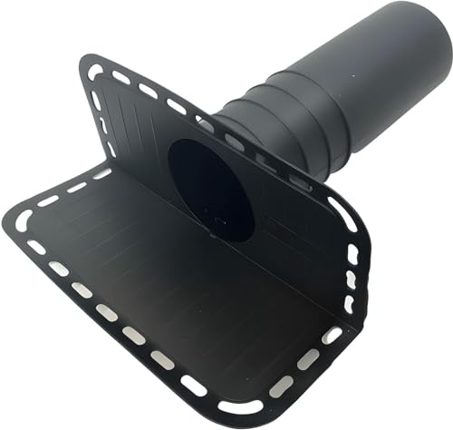 Attikaablauf, Winkelablauf, Bitumen-Flansch, Dachgully, Notentwässerung, Entwässerung, DN 50-100 (DN 100) Dachgulli von Uzman