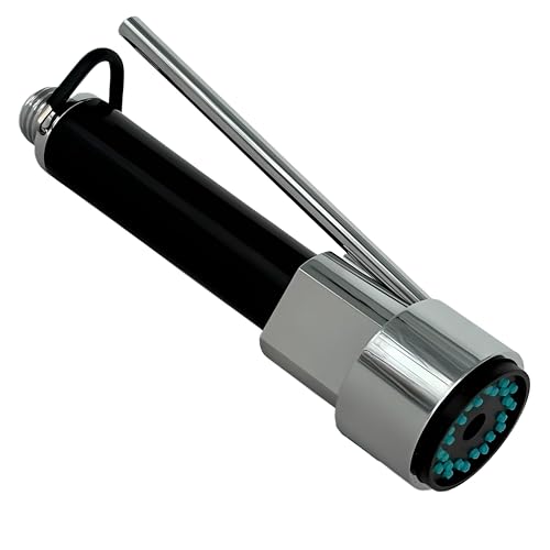 Profi Handbrause Ersatzbrause Spülbrause Gastrobrause Universeller 1/2" Anschluss Küchenbrause Geschirrbrause Pendelbrause inkl. Feststellbügel Großküchen von Uzman