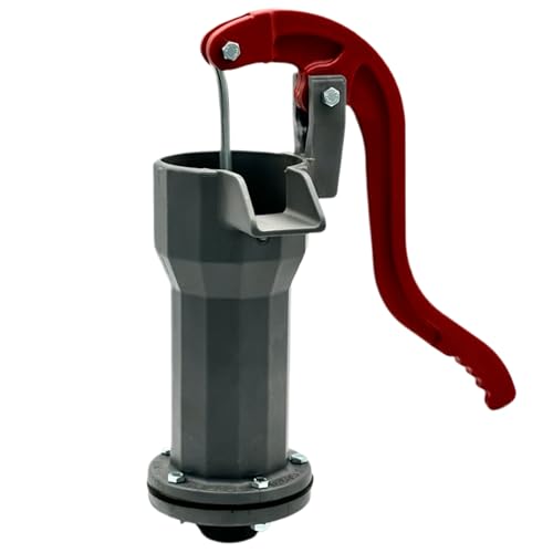 UZMAN 1 bis 2 Zoll Schwengelpumpe Hand Gartenpumpe Handpumpe Brunnenpumpe Gärtner Teichpumpe Gartenpumpen Manuell Garten Handpumpe Wasserpumpe Pumpen Zubehör (1 1/4" Anschluss) von Uzman