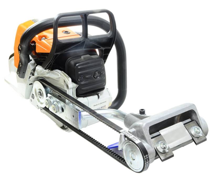 Uzman Führungsschiene Schälgerät Anbaugerät Rindenschäler Stihl MS 290 MS 291 MS 360 044 046 von Uzman