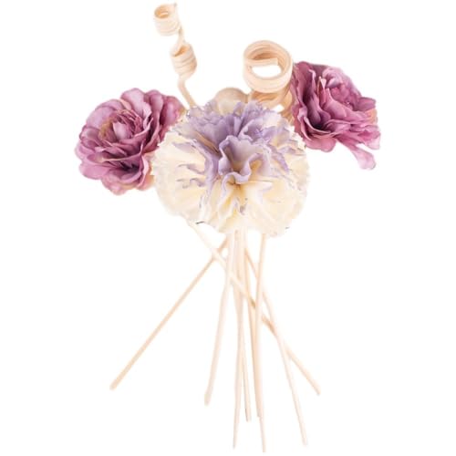 Uzztfa Rattan-diffusor-Set Rattanstäbchen, 8-teilig, Duft-diffusor-Set Rattan-Blumen, Ersatz-rattanstäbchen Für Den Duftdiffusor, Heimdekoration Uzztfa Rattan-diffusor-Set Rattanstäbchen, 8-teilig, Duft-diffusor-Set Rattan-Blumen, Ersatz-rattanstäbchen Für Den Duftdiffusor, Heimdekoration von Uzztfa