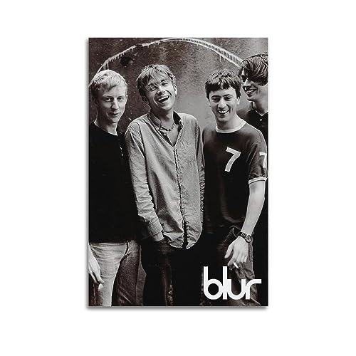 V BY N Blur Moive Poster Vintage Art Cover Room Decor Aesthetic Bedroom Decor Canvas Poster For Bedroom 12x18inch(30x45cm) Unframe-style von V BY N