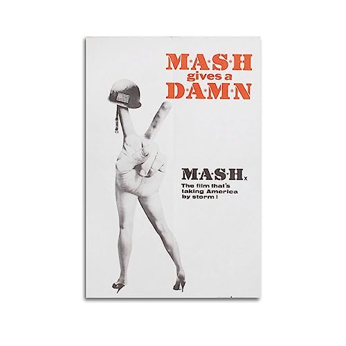 V BY N Mash TV Show Moive Poster Vintage Art Cover Room Decor Aesthetic Bedroom Decor Canvas Poster For Bedroom 24x36inch(60x90cm) Unframe-Stil von V BY N