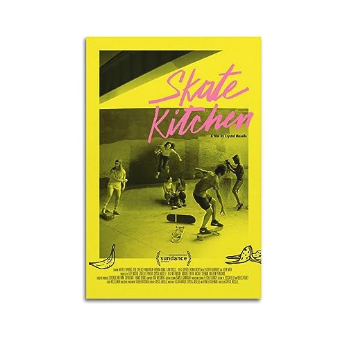 V BY N Skate Kitchen Moive Poster Vintage Art Cover Room Decor Ästhetische Schlafzimmer Dekor Leinwand Poster für Schlafzimmer 30 x 45 cm ungerahmt von V BY N