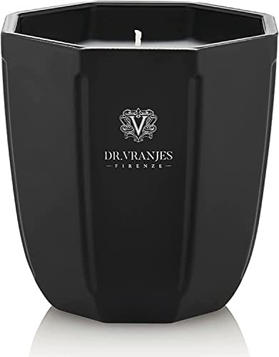 Dr. Vranjes - Duftkerze Onyx Ambra 200 g - Handgefertigtes Glas, Dekorative Luxuskerze, lösungsmittelfreies Wachs von Dr. Vranjes