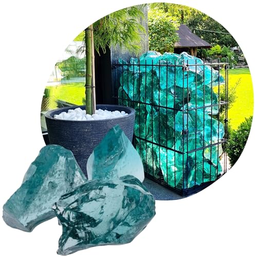V-PREMIUM SOLUTION - Dekorativ Stein - Türkis 20kg - Gartendeko - Dekostein - Gabionensteine - Kristalle Deko - Bergkristall - Glassteine - Kieselsteine - Kleine Stein -8-12cm Türkis, 20kg V-PREMIUM SOLUTION - Dekorativ Stein - Türkis 20kg - Gartendeko - Dekostein - Gabionensteine - Kristalle Deko - Bergkristall - Glassteine - Kieselsteine - Kleine Stein -8-12cm Türkis, 20kg von V-PREMIUM SOLUTION