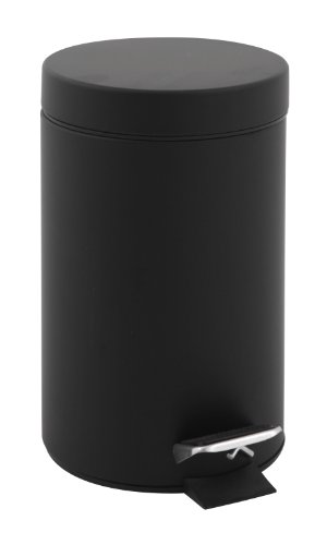 V-Part VB 222203 Tretmülleimer 3 Liter, schwarz von V-Part