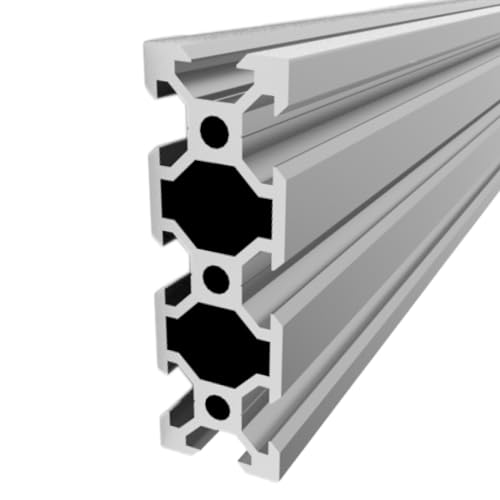 V SLOT 2060 Silber Länge 200-2000mm aluminium 20x60 V Typ Eloxierte Linearschine für 3D Drucker Aluminiumprofil ideal für den Bau von Hobby-CNC-Maschinen, Laserplottern (600mm) von V-SLOT