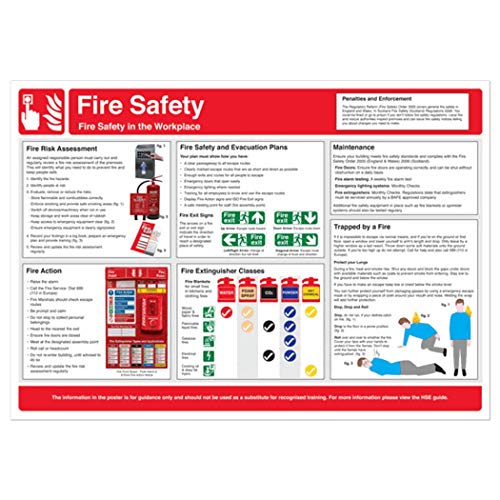 Poster VSafety In Practice – Brandschutz-Wandkarte, A2, 420 x 594 mm – Standard Poster VSafety In Practice – Brandschutz-Wandkarte, A2, 420 x 594 mm – Standard von VSafety