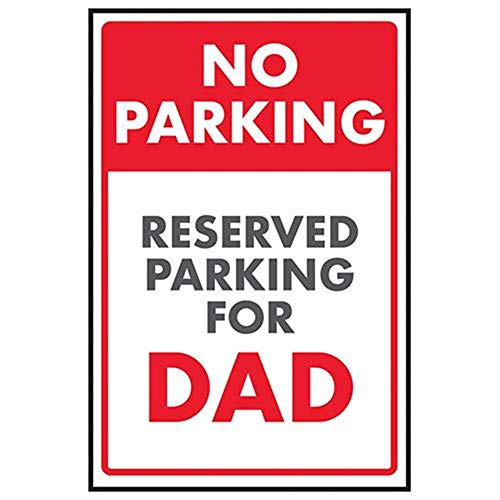 V Safety NV015AU-R Kein Parken/Reserved Parking for Dad Schild, 200mm x 300mm von V Safety