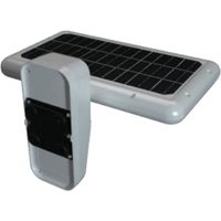 V-tac - Solarleuchten - Solar-Wandleuchten Sensor - IP65 - Schwarz - 15 Watt - 2000 Lumen - 6000K+4000K von V-TAC