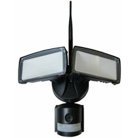 18W LED-Strahler mit PIR-Sensor und WiFi-Kamera Farbe Schwarz 6000K - V-tac von V-TAC