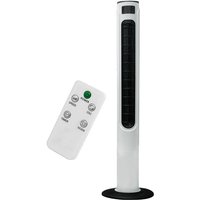 55W Stand Säulen Tower Ventilator weiß FERNBEDIENUNG Timer Turm Lüfter 70° oszilierend V-TAC 7902 von V-TAC