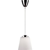 VT-1036 7W led Lampe Pendelleuchte neutralweiß 4000K Chrom Körper Weiß Shade Ф150mm IP20 - sku 8505 - V-tac von V-TAC