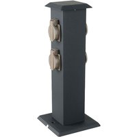 Außen Steck Dosen Garten Energie Verteiler Strom Versorger Säule Edelstahl grau V-tac 8821 Außen Steck Dosen Garten Energie Verteiler Strom Versorger Säule Edelstahl grau V-tac 8821 von V-TAC