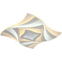 V-TAC Modernes Design LED Kronleuchter CCT 3in1 mit Fernbedienung 75W Dimmbar Weiß Farbe 23397 von V-TAC
