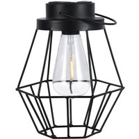 V-tac - Solar-Designer-Gartenleuchte - Schwarz - 8 Lumen - 2700K von V-TAC
