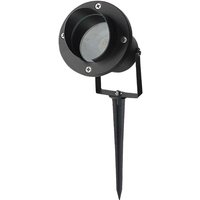 Aluminiumspieß mit schwenkbarer GU10-Lampenfassung Schwarz Farbe IP65 Aluminiumspieß mit schwenkbarer GU10-Lampenfassung Schwarz Farbe IP65 von V-TAC