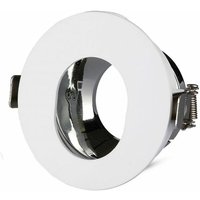 V-tac - Runder, verstellbarer GU10-LED-Einbaustrahlerhalter mit ovalem Loch V-tac - Runder, verstellbarer GU10-LED-Einbaustrahlerhalter mit ovalem Loch von V-TAC