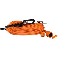 V-tac - Hochleistungsverlängerungskabel - Orange&Schwarz - IP44 - 30m Kabel von V-TAC