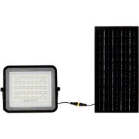 Schwarze Solar-Flutlichter - 10W - IP65 - 800 Lumen - 4000K von V-TAC