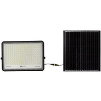 Schwarze Solar-Flutlichter - 20W - IP65 - 2600 Lumen - 4000K von V-TAC