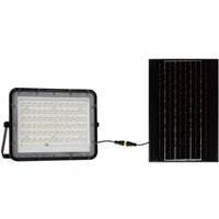 Schwarze Solar-Flutlichter - 15W - IP65 - 1200 Lumen - 4000K von V-TAC