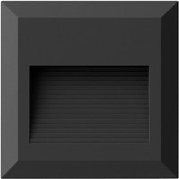 LED Außen Bereich Wand Strahler Treppen Terrassen Lampe schwarz Balkon Leuchte V-TAC 1322 von V-TAC