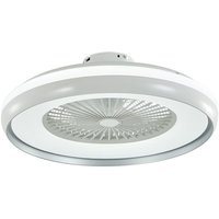 LED-Box-Deckenventilator mit 50W AC-Motor und 3in1-Fernbedienung Grau - V-tac von V-TAC