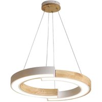 Designer-Deckenleuchten - Designer-Hängelampen - IP20 - Weiß+Holzgehäuse - 32 Watt - 4000 Lumen - 4000K von V-TAC