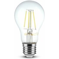 LED-Lampe E27 4W 100LM/W A60 Glühfaden 6400K - V-tac LED-Lampe E27 4W 100LM/W A60 Glühfaden 6400K - V-tac von V-TAC