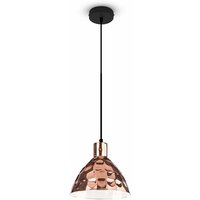 LED-Metallkegel-Kronleuchter mit E27-Fassung (max. 60W) Farbe Rose Gold Spiegel d: 300mm - V-tac von V-TAC