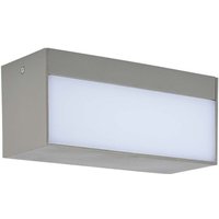 LED-Rechteckige Wandleuchte 12W Doppelter Lichtstrahl Farbe Grau 4200K IP65 von V-TAC