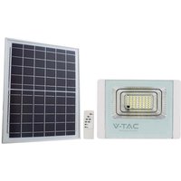 LED-Strahler mit Fernbedienung und Solarpanel 20W Weiß Farbe 4000K IP65 - V-tac von V-TAC