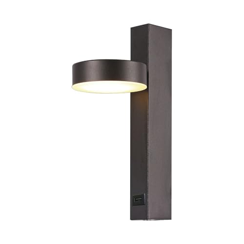 V-TAC Drehbare LED-Wandleuchte - IP20 - Schwarz - 8W- 900 Lumen - 3000K von V-TAC